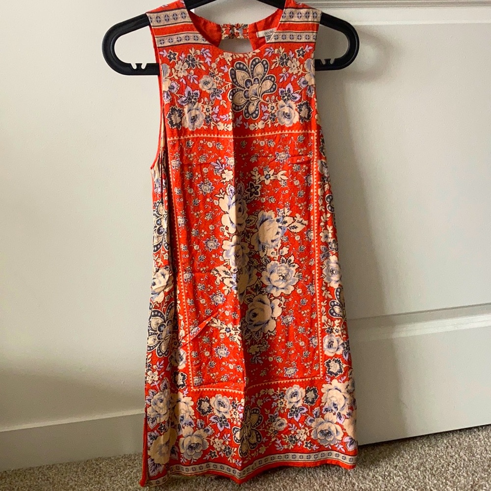 Women’s floral ecoté urban outfitters dress